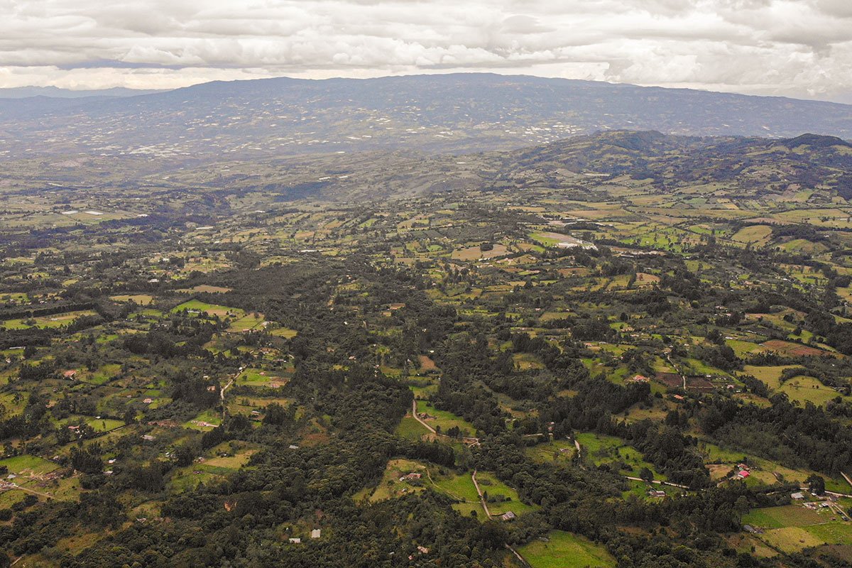 laguna de iguaque paisaje
